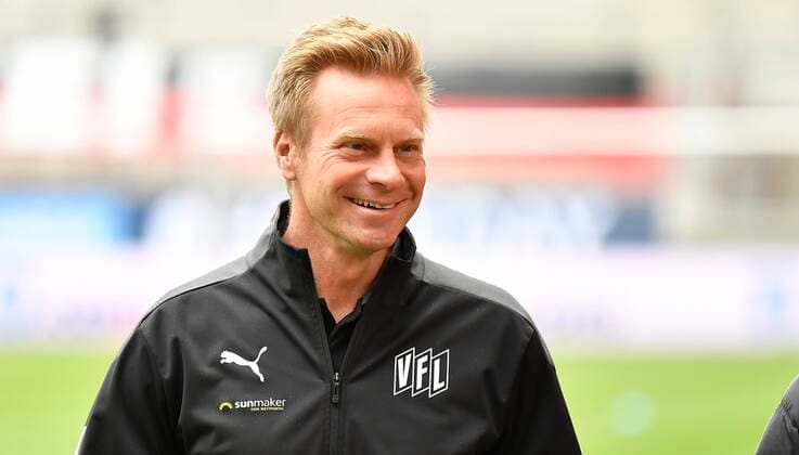 27.05.2021 - Fussball - Saison 2020 2021 - 2. 3. Fussball - Bundesliga - Relegation Aufstieg Abstieg - Hinspiel: FC Ingolstadt FCI ( Schanzer ) - VfL Osnabrück - Sportfoto Zink - regulations prohibit any use of photographs as image sequences and or quasi-video - only for editorial use - Markus Feldhoff (Trainer VfL Osnabrück )