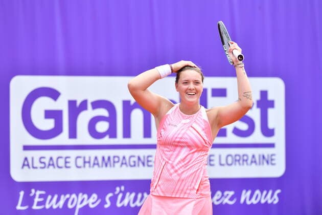 Internationaux de Strasbourg 2021 - Jule Niemeier - Allemagne Tennis : Internationaux de Strasbourg 2021 - France - chryslenecaillaud Panoramic 