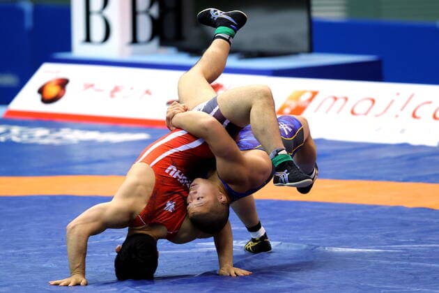 Bilder des Jahres 2021, Sport 05 Mai Sport Themen der Woche KW21 Sport Bilder des Tages (L-R) Shintaro Yoshinaga, Takayuki Inokuchi, MAY 27, 2021 - Wrestling : Meiji Cup All Japan Selection Championship Men s Greco-Roman -67kg at Komazawa Olympic Park Gymnasium, Tokyo, Japan. Noxthirdxpartyxsales  (161275158)