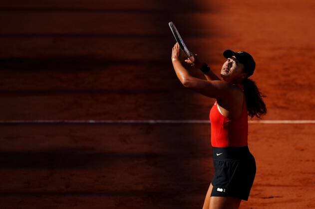 Mandatory Credit: Photo by Javier Garcia BPI Shutterstock (11976928bt) Naomi Osaka practices French Open Tennis, Friday Previews, Roland Garros, Paris, France - 28 May 2021 French Open Tennis, Friday Previews, Roland Garros, Paris, France - 28 May 2021  Copyright: xJavierxGarcia BPI Shutterstockx 11976928bt