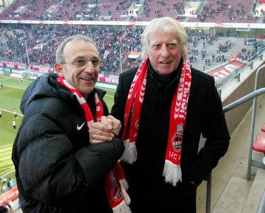 1.FC Köln - SC Paderborn 0:0 - Frank Ordenewitz (l) + Erich Rutemöller (r)