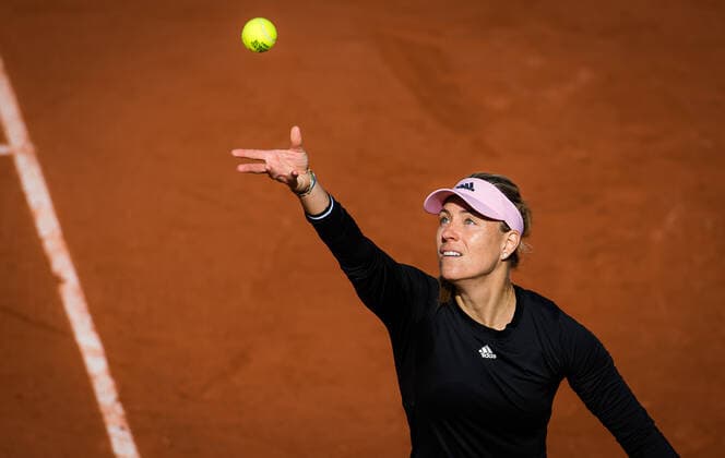May 28, 2021: Angelique Kerber of Germany during practice ahead of the 2021 Roland Garros Grand Slam Tournament - ZUMAa181 20210528_zaa_a181_058 Copyright: xRobxPrangex