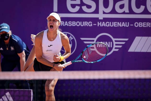 Sorana Cirstea (ROU) Internationaux tennis de Strasbourg TENNIS : Internationaux tennis de Strasbourg - 28 05 2021 Elyxandrocegarra Panoramic 