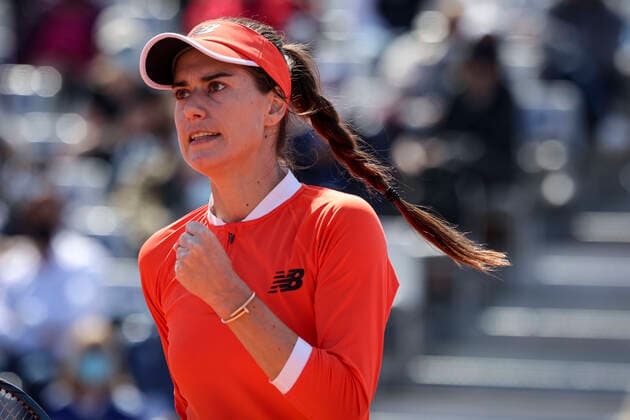 Magda Linette (POL) Internationaux tennis de Strasbourg TENNIS : Internationaux tennis de Strasbourg - 28 05 2021 Elyxandrocegarra Panoramic 