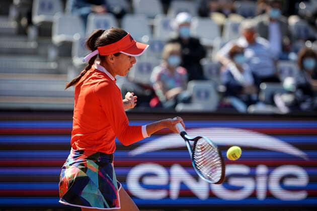 Magda Linette (POL) Internationaux tennis de Strasbourg TENNIS : Internationaux tennis de Strasbourg - 28 05 2021 Elyxandrocegarra Panoramic 