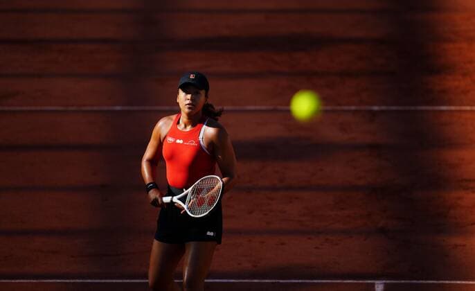 Mandatory Credit: Photo by Javier Garcia BPI Shutterstock (11976928ic) Naomi Osaka practices French Open Tennis, Friday Previews, Roland Garros, Paris, France - 28 May 2021 French Open Tennis, Friday Previews, Roland Garros, Paris, France - 28 May 2021  Copyright: xJavierxGarcia BPI Shutterstockx 11976928ic