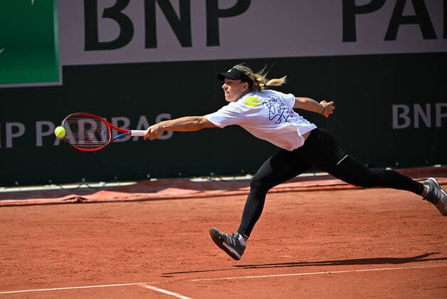 Sport Bilder des Tages 2021 Roland Garros Angelique Kerber , Germany