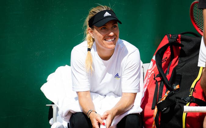 May 29, 2021: Angelique Kerber of Germany during practice ahead of the 2021 Roland Garros Grand Slam Tournament - ZUMAa181 20210529_zaa_a181_033 Copyright: xRobxPrangex