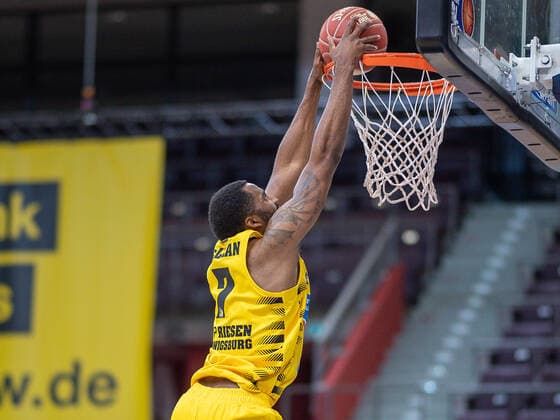 Jamel McLean (MHP Riesen Ludwigsburg, 07), MHP Riesen Ludwigsburg vs. FC Bayern Basketball, Basketball, Bundesliga, Playoffs, Halbfinale, Spiel 1, easycredit BBL, 29.05.2021, MHP Riesen Ludwigsburg vs. FC Bayern Basketball, Basketball, Bundesliga, Playoffs, Halbfinale, Spiel 1, easycredit BBL, 29.05.2021 Ludwigsburg Copyright: xEibner-Pressefoto SaschaxWaltherx EP_EER