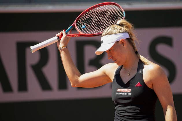 Sport Themen der Woche KW21 Sport Bilder des Tages Angelique Kerber (GER) reagiert veraergert,Aerger,enttaeuscht,Enttaeuschung,Emotion Copyright: xJuergenxHasenkopfx