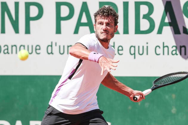 TENNIS - ATP, Tennis Herren French Open 2021 PARIS,FRANCE,30.MAY.20 - TENNIS - ATP World Tour, French Open, Roland Garros, Grand Slam. Image shows Alessandro Giannessi (ITA).  GEPAxpictures xPatrickxSteiner
