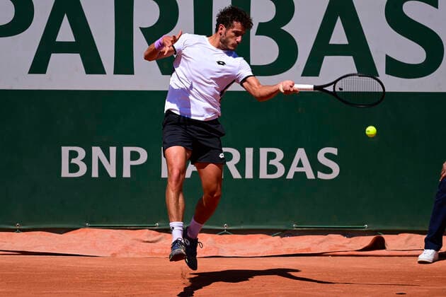 Alessandro Gianessi (Ita) TENNIS : Internationaux de France Roland Garros 2021 - Paris - 30 05 2021 JBAutissier Panoramic 