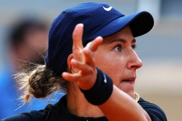Mandatory Credit: Photo by Javier Garcia BPI Shutterstock (11977037ms) Victoria Azarenka during her first round match French Open Tennis, Day One, Roland Garros, Paris, France - 30 May 2021 French Open Tennis, Day One, Roland Garros, Paris, France - 30 May 2021  Copyright: xJavierxGarcia BPI Shutterstockx 11977037ms