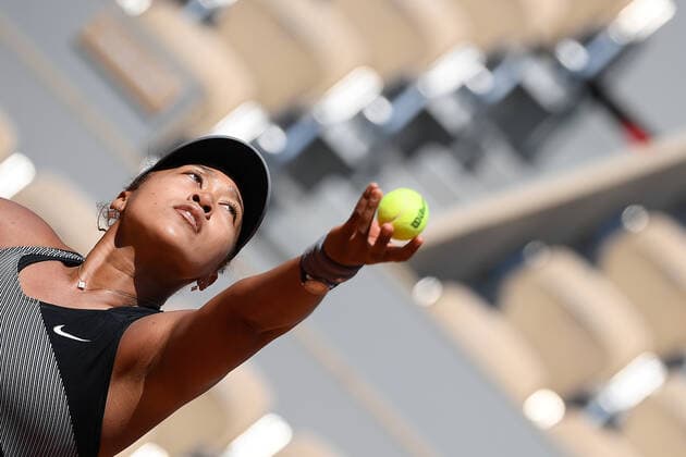 30.05.2021 Paris France, Tennis French Open Roland Garros 2021 v.l., Naomi Osaka (JAP)
