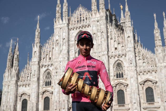 Bilder des Jahres 2021, Sport 05 Mai Sport Themen der Woche KW21 104th Giro d Italia 2021, May 30 2021, 20th stage Senago-Milano, Egan Berna (COL) Copyright: xGabrielexFacciottix
