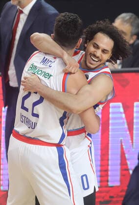 Basketball Turkish Airlines EuroLeague Final FC Barcelona, Barca - Anadolu Efes Istanbul Lanxess Arena Köln Deutschland 30.05.2021 Schlussjubel