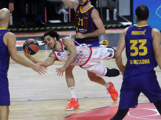 Basketball Turkish Airlines EuroLeague Final FC Barcelona, Barca - Anadolu Efes Istanbul Lanxess Arena Köln Deutschland 30.05.2021 Shane Larkin (Anadolu Efes Istanbul)