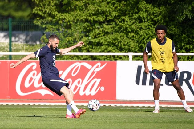 19 KARIM BENZEMA (FRA) FOOTBALL : Equipe de France - Entrainement - UEFA EURO, EM, Europameisterschaft,Fussball 2020 - 30 05 2021 AnthonyBIBARD FEP Panoramic