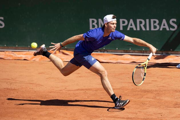 Maximilian Marterer (GER) Tennis - French Open 2021 - Grand Slam - Roland Garros - Paris - - France - 31 May 2021. Copyright: xJuergenxHasenkopfx