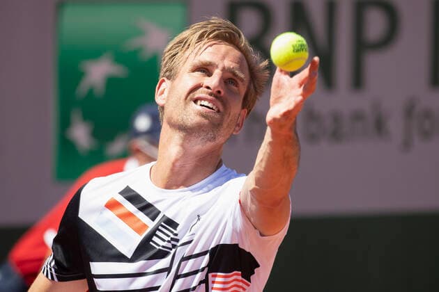 Peter Gojowczyk (GER) Tennis - French Open 2021 - Grand Slam - Roland Garros - Paris - - France - 31 May 2021. Copyright: xJuergenxHasenkopfx