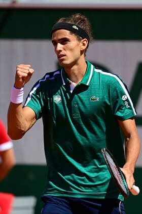Pierre Hugues Herbert (Fra) TENNIS : Internationaux de France Roland Garros 2021 - Paris - 31 05 2021 JBAutissier Panoramic 
