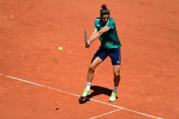 Pierre Hugues Herbert (Fra) TENNIS : Internationaux de France Roland Garros 2021 - Paris - 31 05 2021 JBAutissier Panoramic 
