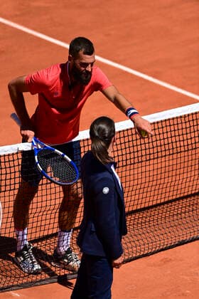 Benoit Paire (Fra) TENNIS : Internationaux de France Roland Garros 2021 - Paris - 31 05 2021 JBAutissier Panoramic 