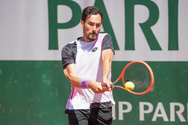 Gianluca Mager (ITA) Tennis - French Open 2021 - Grand Slam - Roland Garros - Paris - - France - 31 May 2021. Copyright: xJuergenxHasenkopfx