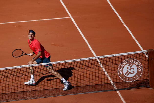 Roger Federer - Roland Garros Roger Federer of Switzerland during his 6-2 6-4 6-3 victory over Dennis Istomin of Uzbekistan in the first round of the men™s singles at Roland Garros on May 31, 2021 in Paris, France. Paris France taamallah-notitle210531_npUOU  Copyright: xMehdixTaamallahx