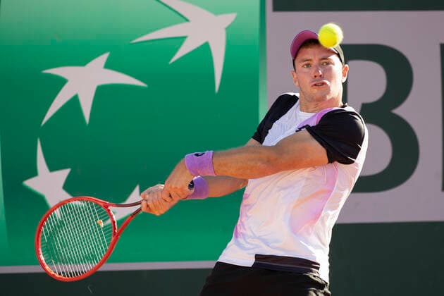 Dominik Koepfer Tennis - French Open 2021 - Grand Slam - Roland Garros - Paris - - France - 31 May 2021. Copyright: xJuergenxHasenkopfx