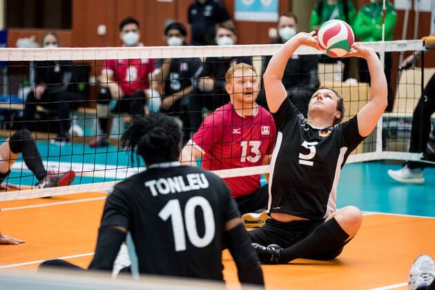 WORLD ParaVolley Men’s Final Qualifier Tokyo 2020 Paralympic Games: Deutschland - Kanada; 01.06.2021 Stefan Haehnlein (Deutschland, 5) WORLD ParaVolley Men’s Final Qualifier Tokyo 2020 Paralympic Games: Deutschland - Kanada; Duisburg Sportschule Wedau Copyright: xBEAUTIFULxSPORTS Wunderlx