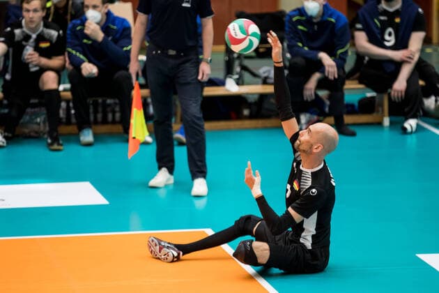 WORLD ParaVolley Men’s Final Qualifier Tokyo 2020 Paralympic Games: Deutschland - Kanada; 01.06.2021 Martin Vogel (Deutschland, 8) WORLD ParaVolley Men’s Final Qualifier Tokyo 2020 Paralympic Games: Deutschland - Kanada; Duisburg Sportschule Wedau Copyright: xBEAUTIFULxSPORTS Wunderlx