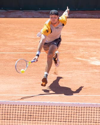 Jan-Lennard Struff (GER) Tennis - French Open 2021 - Grand Slam - Roland Garros - Paris - - France - 1 June 2021. Copyright: xJuergenxHasenkopfx