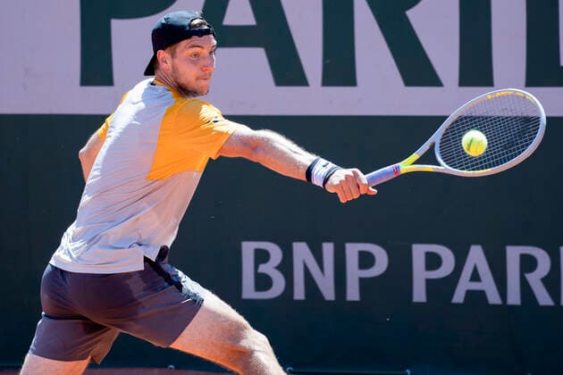 Jan-Lennard Struff (GER) Tennis - French Open 2021 - Grand Slam - Roland Garros - Paris - - France - 1 June 2021. Copyright: xJuergenxHasenkopfx