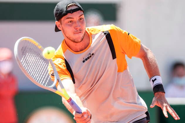 TENNIS - French Open 2021 PARIS,FRANCE,01.June.21 - TENNIS - ATP, Tennis Herren World Tour, French Open, Roland Garros, Grand Slam. Image shows Jan Lennard Struff (GER).  GEPAxpictures xPatrickxSteiner