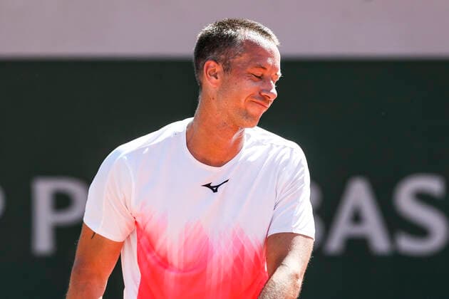 TENNIS - French Open 2021 PARIS,FRANCE,01.June.21 - TENNIS - ATP, Tennis Herren World Tour, French Open, Roland Garros, Grand Slam. Image shows Philipp Kohlschreiber (GER).  GEPAxpictures xPatrickxSteiner