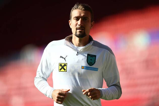 SOCCER - ENG vs AUT, test match, preview MIDDLESBROUGH,ENGLAND,01.JUN.21 - SOCCER - UEFA European Championship, EM, Europameisterschaft preview, OEFB international match, Länderspiel, Nationalmannschaft England vs Austria, friendly match, preview, training team AUT. Image shows Stefan Ilsanker (AUT).  GEPAxpictures xMichaelxZemanek
