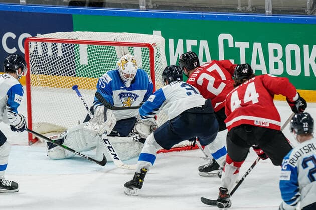 June 1, 2021, Riga, Latvia: Riga, Latvia, Arena Riga, June 01, 2021, World Championship, WM, Weltmeisterschaft 2021 - Canada vs Finland during World Championship 2021 - Canada vs Finland - Ice hockey, Eishockey Ice Hockey - World Championship 2021 - Canada vs Finland, riga, Latvia  - ZUMAl164 20210601_zsa_l164_039 Copyright: xAndreaxRex