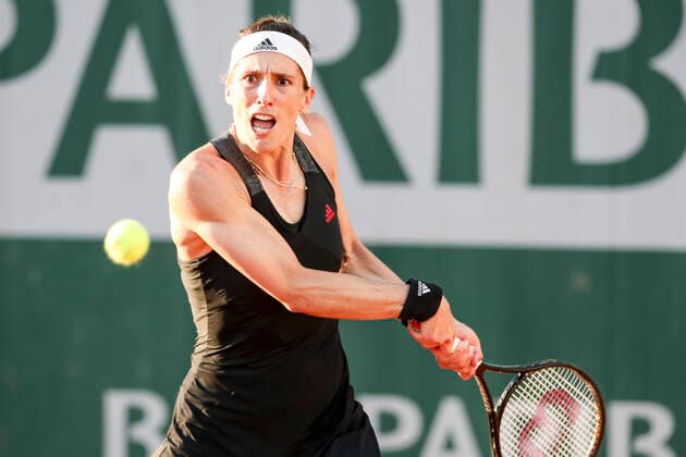 TENNIS - French Open 2021 PARIS,FRANCE,01.June.21 - TENNIS - WTA, Tennis Damen Tour, French Open, Roland Garros, Grand Slam. Image shows Andrea Petkovic (GER).  GEPAxpictures xPatrickxSteiner
