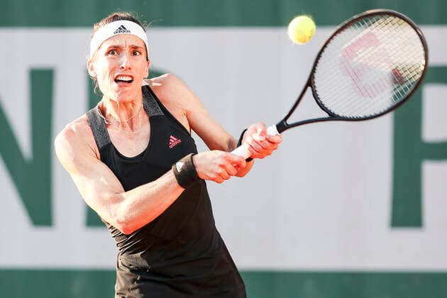 Sport Bilder des Tages TENNIS - French Open 2021 PARIS,FRANCE,01.June.21 - TENNIS - WTA, Tennis Damen Tour, French Open, Roland Garros, Grand Slam. Image shows Andrea Petkovic (GER).  GEPAxpictures xPatrickxSteiner