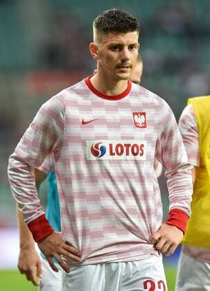 2021.06.01 Wroclaw Pilka nozna, Reprezentacja, Mecz Towarzyski Polska - Rosja N z Dawid Kownacki Foto Rafal Rusek PressFocus 2021.06.01 Wroclaw Football, world cup qualifiation qatar 2022 Poland - Russia Dawid Kownacki Credit: Rafal Rusek PressFocus NEWSPIX.PL --- Newspix.pl  20210601PF_RR055