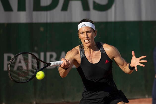 Andrea Petkovic Tennis - French Open 2021 - Grand Slam - Roland Garros - Paris - - France - 1 June 2021. Copyright: xJuergenxHasenkopfx