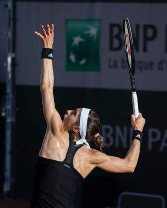Andrea Petkovic Tennis - French Open 2021 - Grand Slam - Roland Garros - Paris - - France - 1 June 2021. Copyright: xJuergenxHasenkopfx