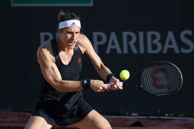 Andrea Petkovic Tennis - French Open 2021 - Grand Slam - Roland Garros - Paris - - France - 1 June 2021. Copyright: xJuergenxHasenkopfx