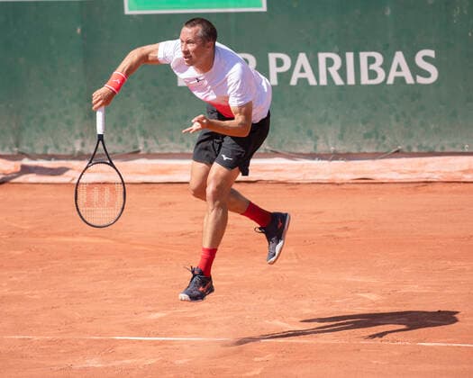 Philipp Kohlschreiber (GER) Tennis - French Open 2021 - Grand Slam - Roland Garros - Paris - - France - 1 June 2021. Copyright: xJuergenxHasenkopfx