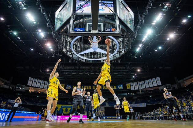 Basketball Berlin 30.05.2021 1. Bundesliga easyCredit BBL Saison 2020 2021 Playoffs Halbfinale Spiel 1 Alba Berlin - ratiopharm Ulm Maodo Lo (Alba Berlin, No.00)