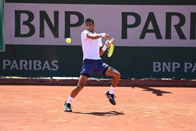 Roland Garros 2021 - Auger Aliassime - Canada Tennis : Roland Garros 2021 - France - chryslenecaillaud Panoramic 