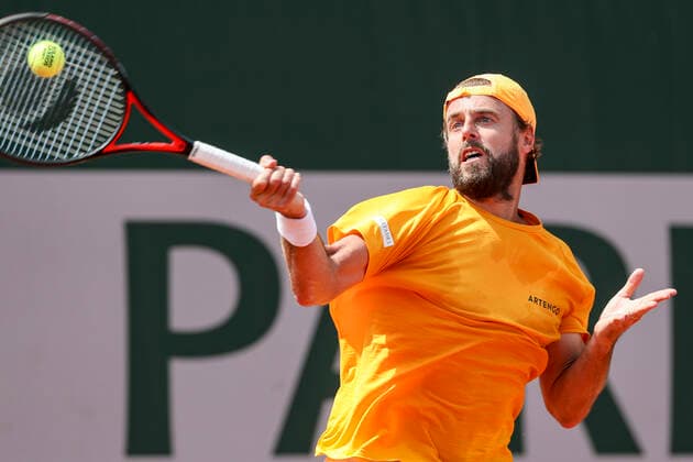 TENNIS - French Open 2021 PARIS,FRANCE,02.June.21 - TENNIS - ATP, Tennis Herren World Tour, French Open, Roland Garros, Grand Slam. Image shows Oliver Marach (AUT).  GEPAxpictures xPatrickxSteiner