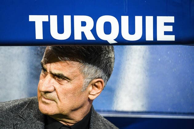 October 14, 2019, Paris, France, France: Senol GUNES head coach of Turkey during the UEFA EURO, EM, Europameisterschaft,Fussball Qualification, EM, Europameisterschaft - Group H match between France and Turkey at Paris on October 14th, 2019. Paris France - ZUMAm308 20191014_zsp_m308_021 Copyright: xMatthieuxMirvillex