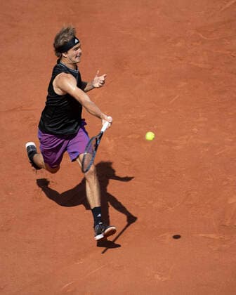 Alexander Zverev (GER) Tennis - French Open 2021 - Grand Slam - Roland Garros - Paris - - France - 2 June 2021. Copyright: xJuergenxHasenkopfx